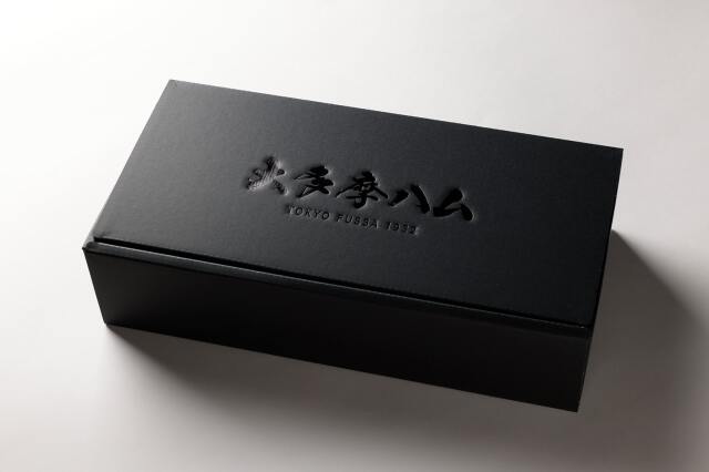 高級感あふれる化粧箱